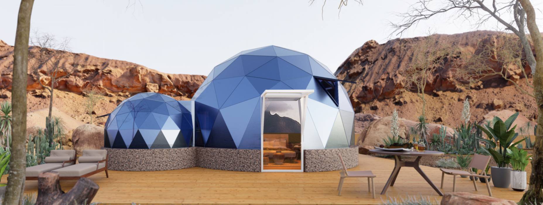 明山区球形智能光伏玻璃星空房